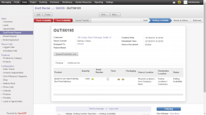 Delivery Order Screen in OpenERP/Odoo